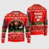 It's Not Christmas Until Hans Gruber Fall From Nakatomi Plaza Red Ugly Christmas Sweater