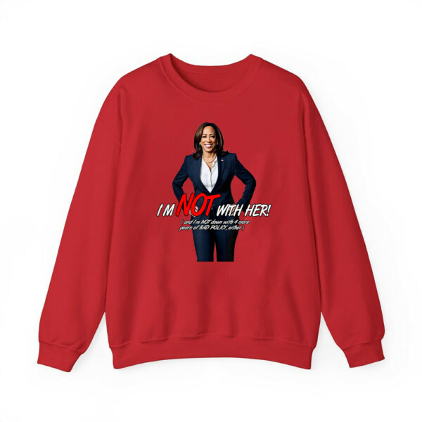 Kamala Harris Im Not With Her And Im Not Down With 4 More Years Of Bad Policy Either Shirt 4