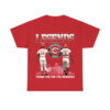 Legends Reds Pete Rose Johnny Bench Thank You For The Memories Shirt