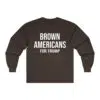 Martin Shkreli Brown Americans For Trump Shirt 2
