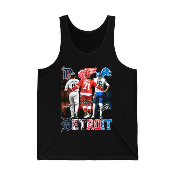 Matt Vierling Dylan Larkin And Jared Goff Detroit Sports Shirt 2