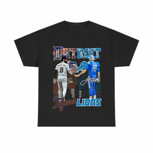 Matt Vierling Jared Goff Tigers Lions Shirt