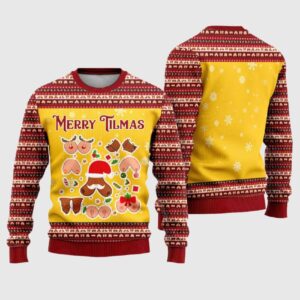 Merry Tilmas Funny Ugly Christmas Sweater 1