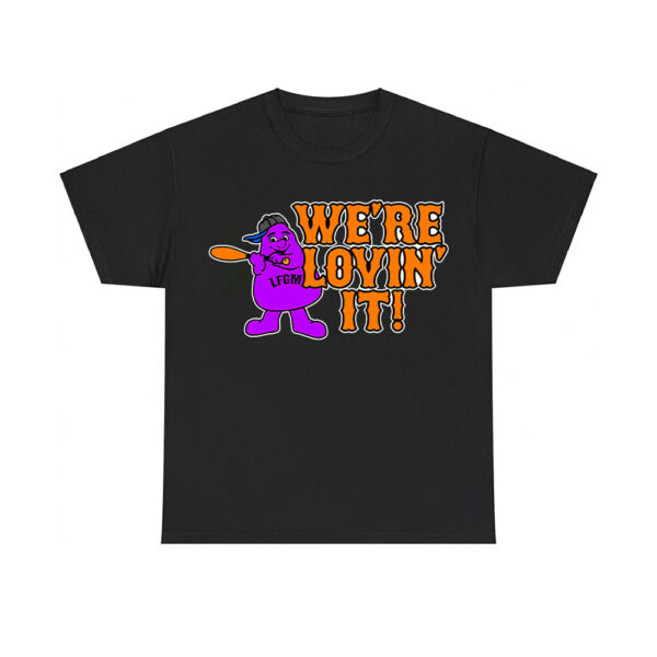 Mets Grimace We're Lovin' It Shirt