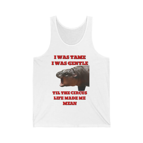 Moo Deng I Was Tame I Was Gentle Til The Circus Life Made Me Mean Shirt 2