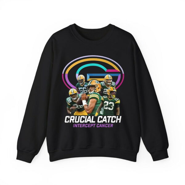 Packers Crucial Catch Intercept Cancer Shirt 3