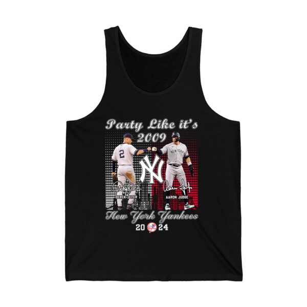 Party Like Its 2009 Derek Jeter Aaron Judge Yankees 2024 Shirt 2