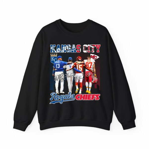 Perez Witt Jr Mahomes Kelce Royals Chiefs Shirt 2