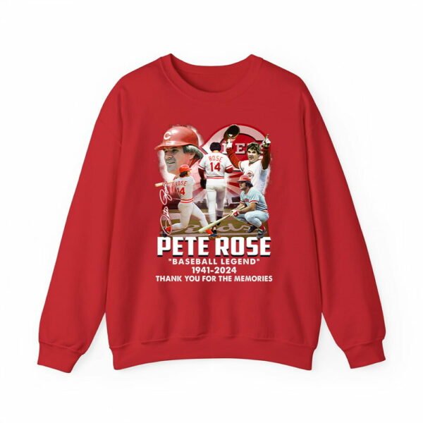 Pete Rose Reds Baseball Legend 1941 2024 Thank You For The Memories Shirt 2