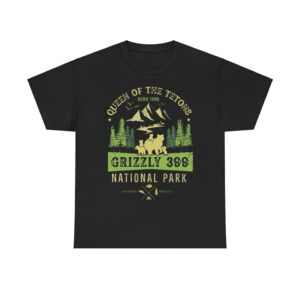 Queen Of The Tetons Grizzly 399 National Park 1996-2024 Shirt