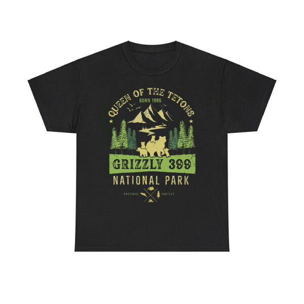 Queen Of The Tetons Grizzly 399 National Park 1996-2024 Shirt