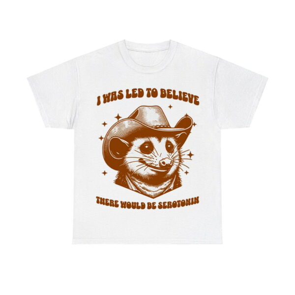 Raccoon Aesthetic I Was Led To Believe There Would Be Serotonin Shirt