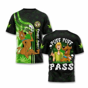 Scoobie-Doobie Puff Puff Pass Neon Shirt