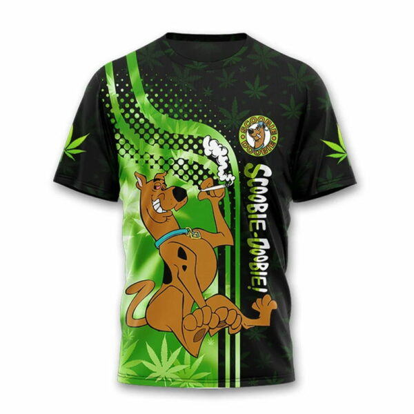 Scoobie Doobie Puff Puff Pass Neon Shirt 2