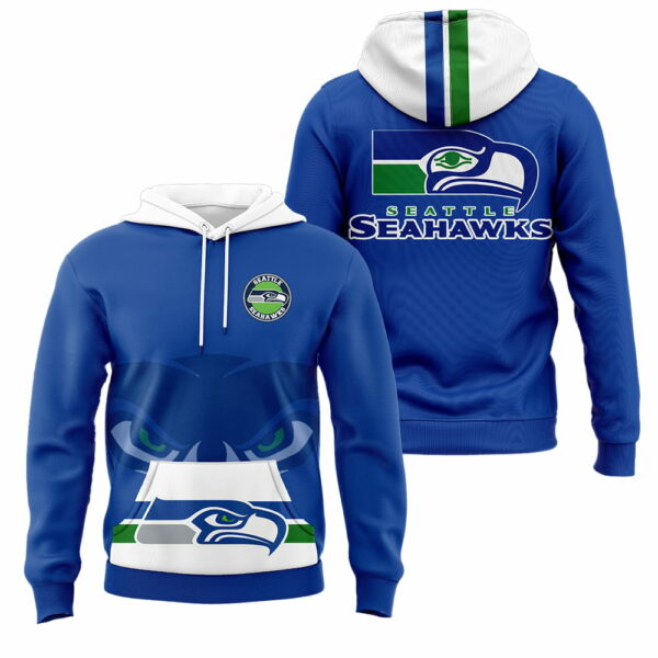 Seahawks Throwback Game Hoodie 2024