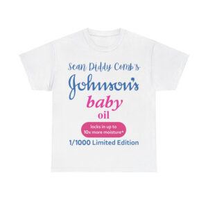 Sean Diddy Combs Johnson's Baby Oil Shirt