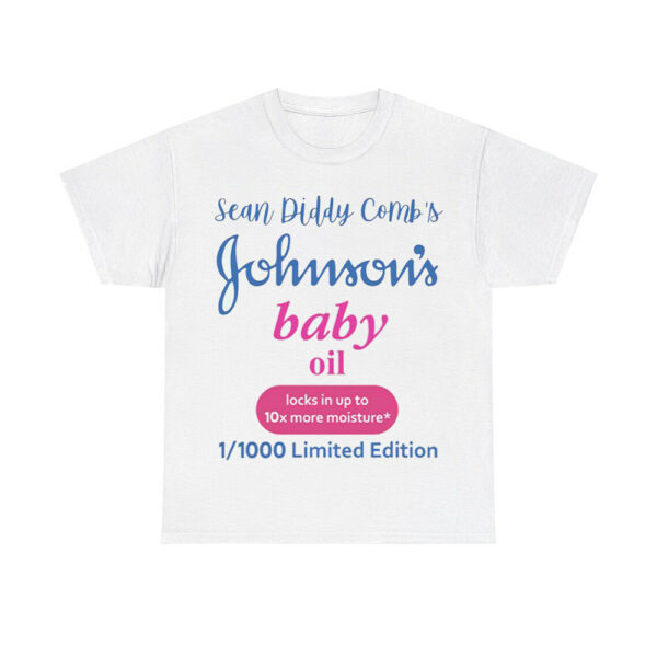 Sean Diddy Combs Johnson's Baby Oil Shirt