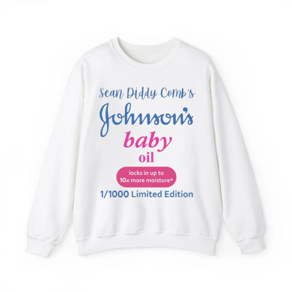 Sean Diddy Combs Johnsons Baby Oil Shirt 3