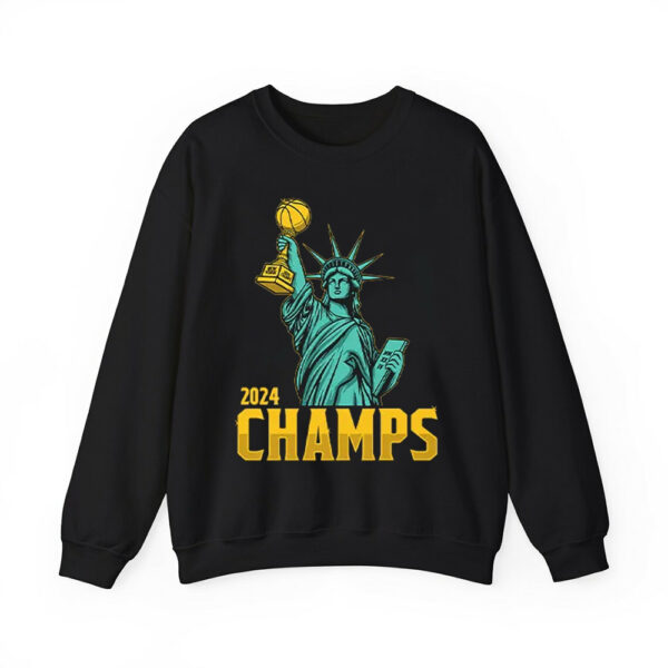 Statue Of Liberty New York Liberty 2024 Champs Shirt 4