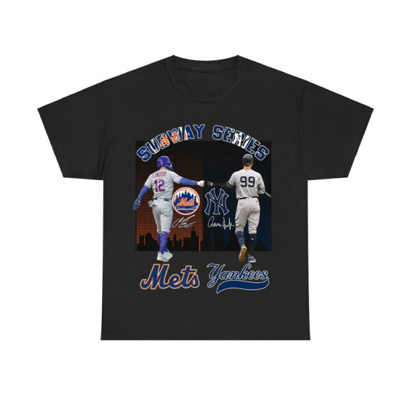 Subway Series Lindor Judge Mets Yankees Shirt