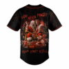 Terrifier 3 You Never Forget Your First Kill Baseball Jersey 3