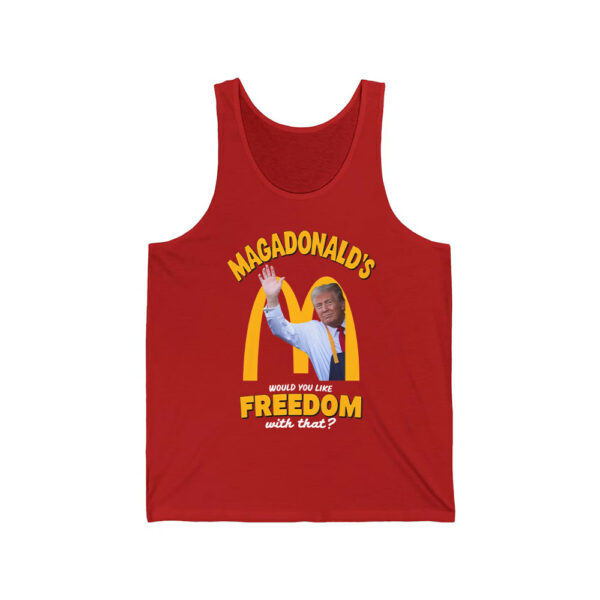 Trump MAGADonalds Would You Like Freedom With That Shirt 4