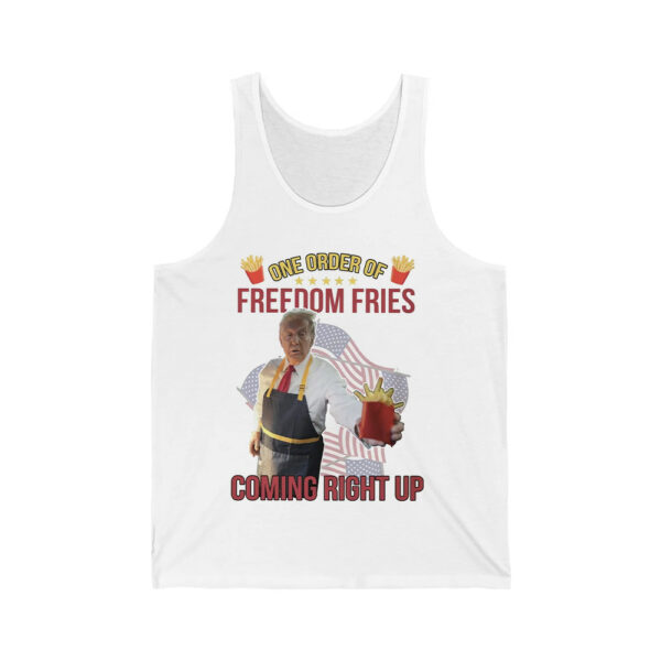 Trump Mcdonald One Order Of Freedom Fries Coming Right Up Shirt 4