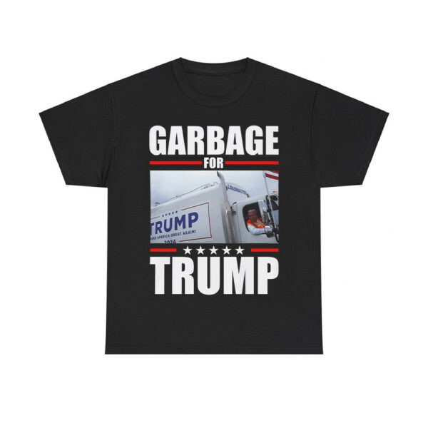 Trump Riding Garbage Truck Shirt Garbage For Trump