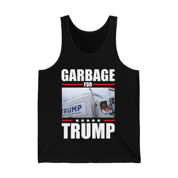 Trump Riding Garbage Truck Shirt Garbage For Trump 4