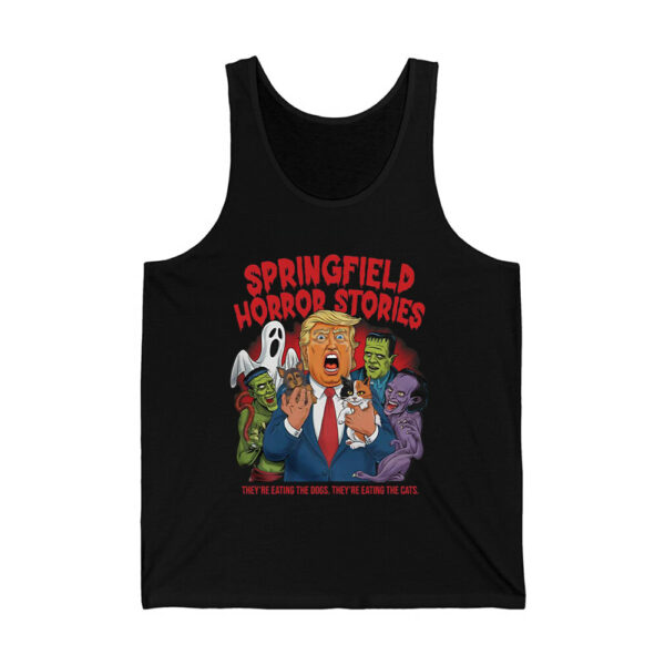 Trump Springfield Horror Stories They're Eating The Dogs They're Eating The Cats Shirt (1)