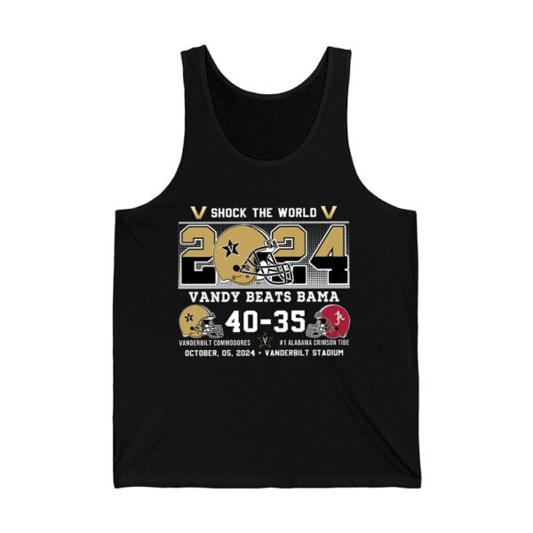 Vanderbilt Beats Alabama Shock The World Shirt 4