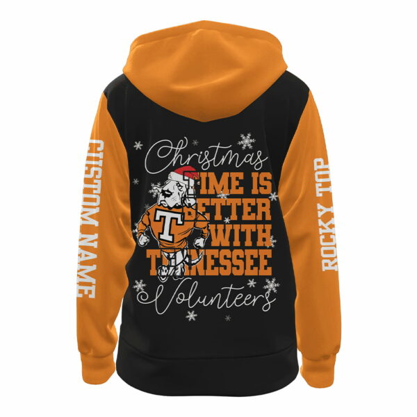 Vols Christmas Time Is Better With Volunteers Hoodie 3