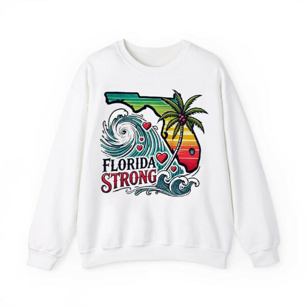 Womens Florida Strong Printed V Neck T Shirt 4