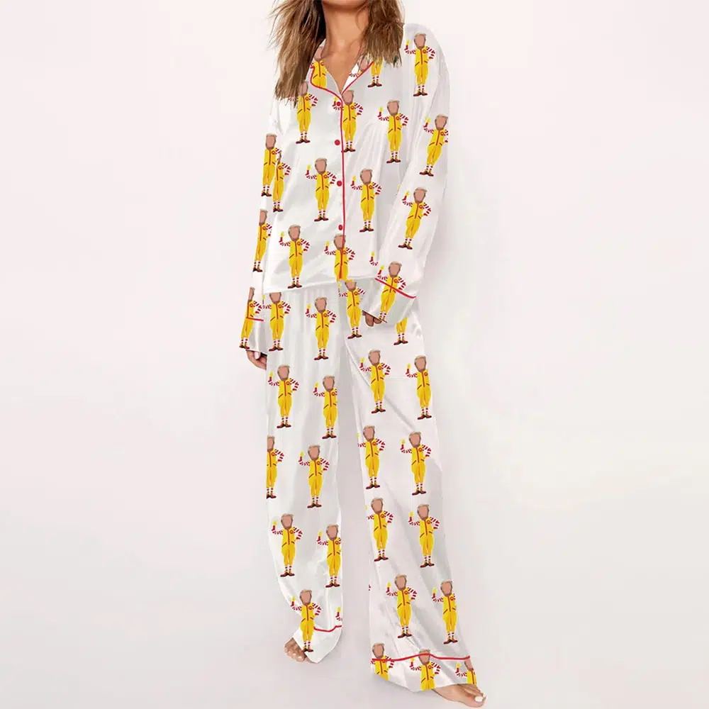 Women's McDonald's Trump MAGAdonald's Pajama Set Women's McDonald's Trump MAGAdonald's Pajama Set