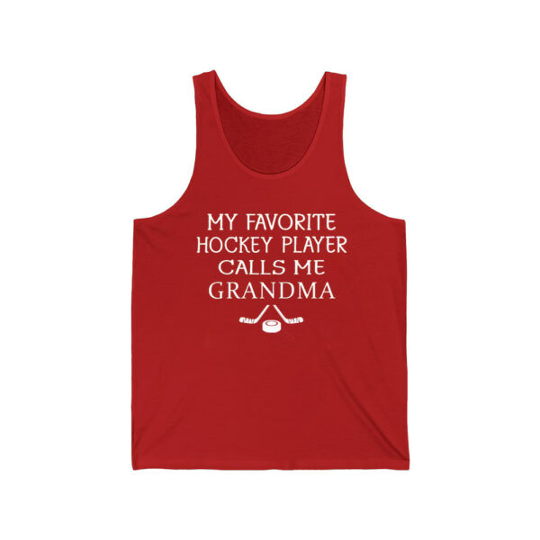 Womens My Favourite Hockey Player Calls Me Grandma Printed Casual Sweatshirt 3