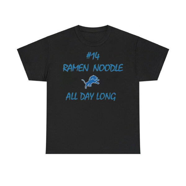 #14 Ramen Noodle All Day Long Lions Shirt