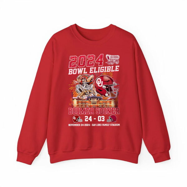 2024 Bowl Eligible Boomer Sooner 24 03 Alabama Shirt 5