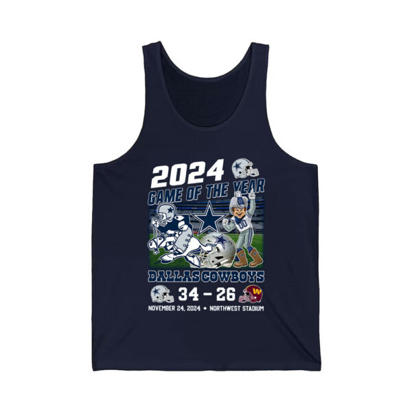 2024 Game Of The Year Cowboys 34 26 Commanders Shirt 4