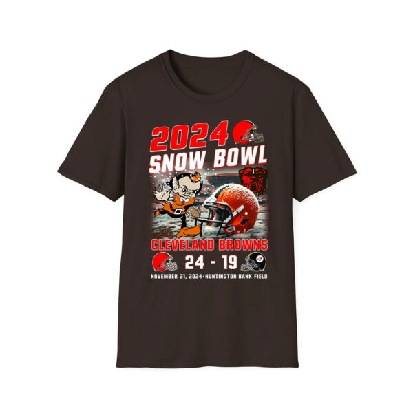 2024 Snow Bowl Browns 24 19 Steelers Shirt