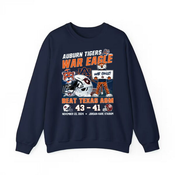 Auburn Football War Eagle Beat Texas AM Shirt 2