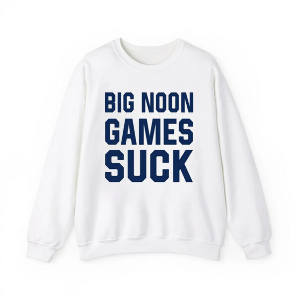 Big Noon Games Suck Shirt 4