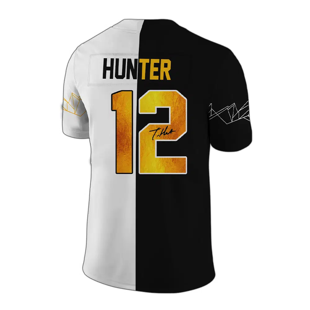 Buffaloes 2024 Travis Hunter Black x White Jersey 3 Buffaloes 2024 Travis Hunter Black x White Jersey