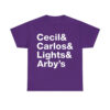 Cecil & Carlos & Lights & Arby's Shirt