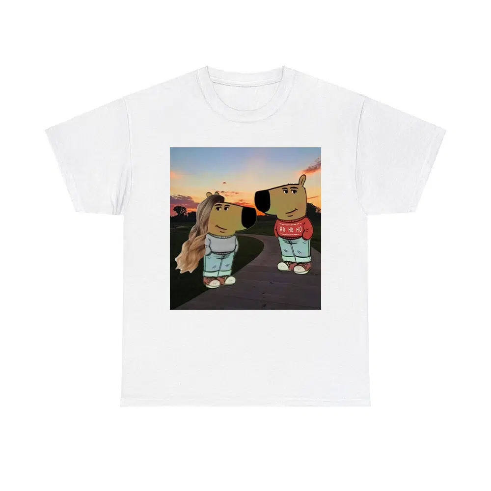 Chill Guy And Chill Girl Meme Shirt