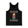 Chill Guy Meme Just Chilling On Christmas Sweatshirt 4