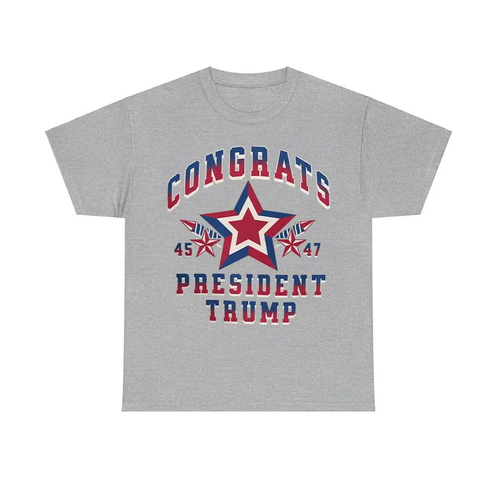 Congrats President Trump 45 47 Election Victory Shirt Congrats President Trump 45 47 Election Victory Shirt