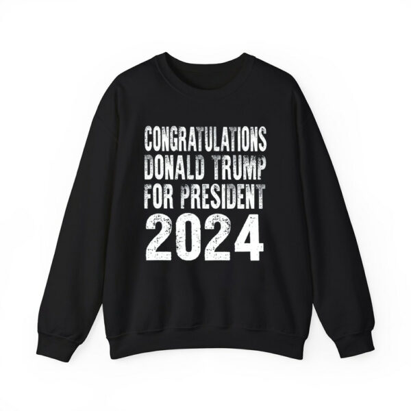 Congratulations Donald Trump For President 2024 Shirt 3