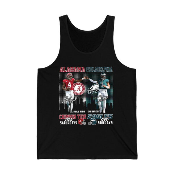 Crimson Tide On Saturdays Eagles On Sundays Shirt 3