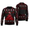 Deadpool Hero Santa Hat Ugly Christmas Sweater