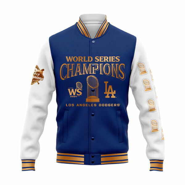 Dodgers 8X World Series Champion 2024 Jacket 2